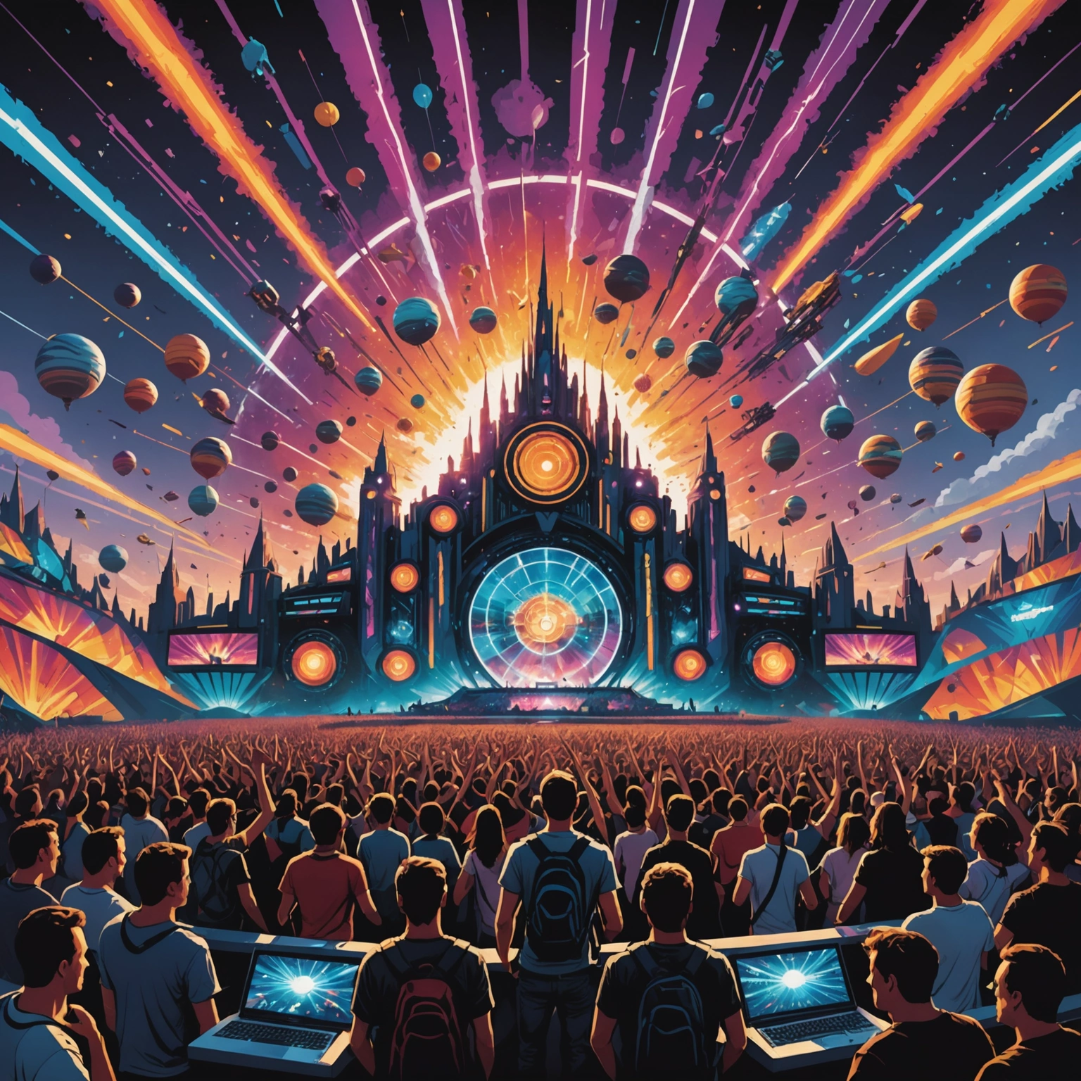 Электронная Музыка: Фестивали и Продюсеры — Погружение в Мир Энергии и Звука