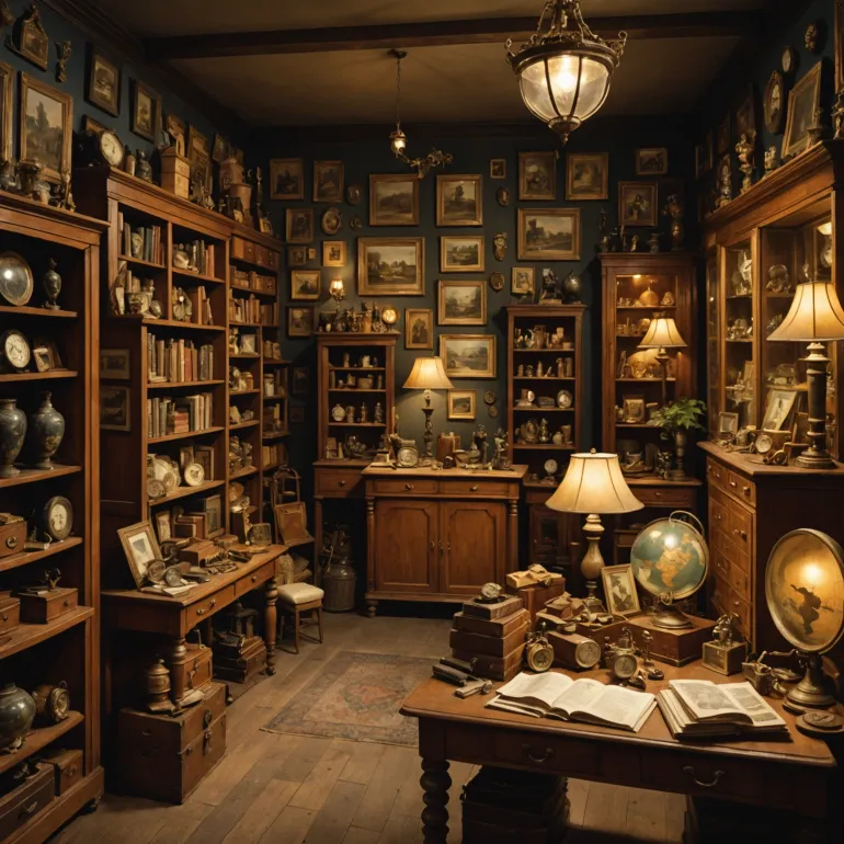 Погружение в мир винтажных сокровищ: Товары вещи и антиквариат в винтаж редкости